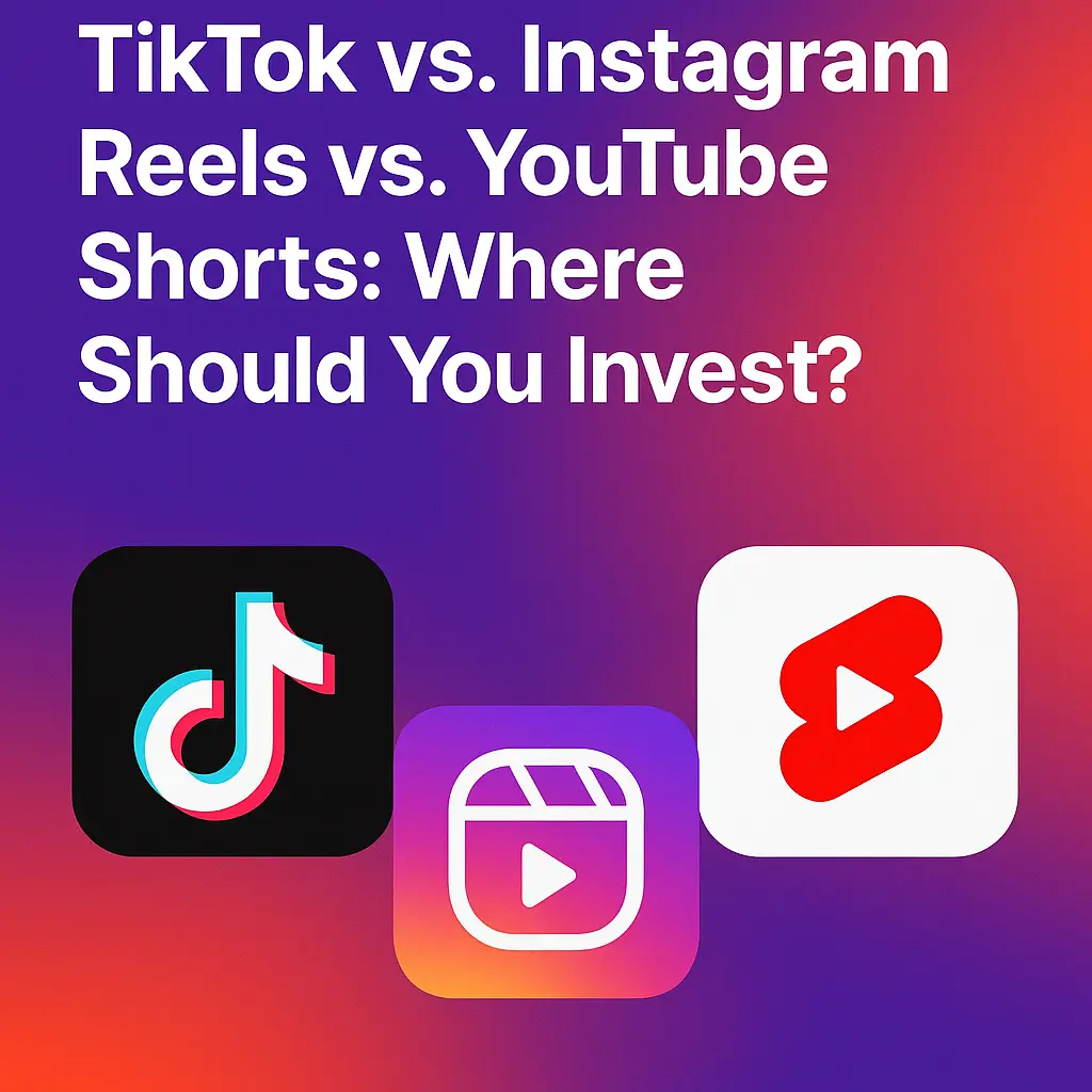TikTok vs. Instagram Reels vs. YouTube Shorts: Where Should You Invest?